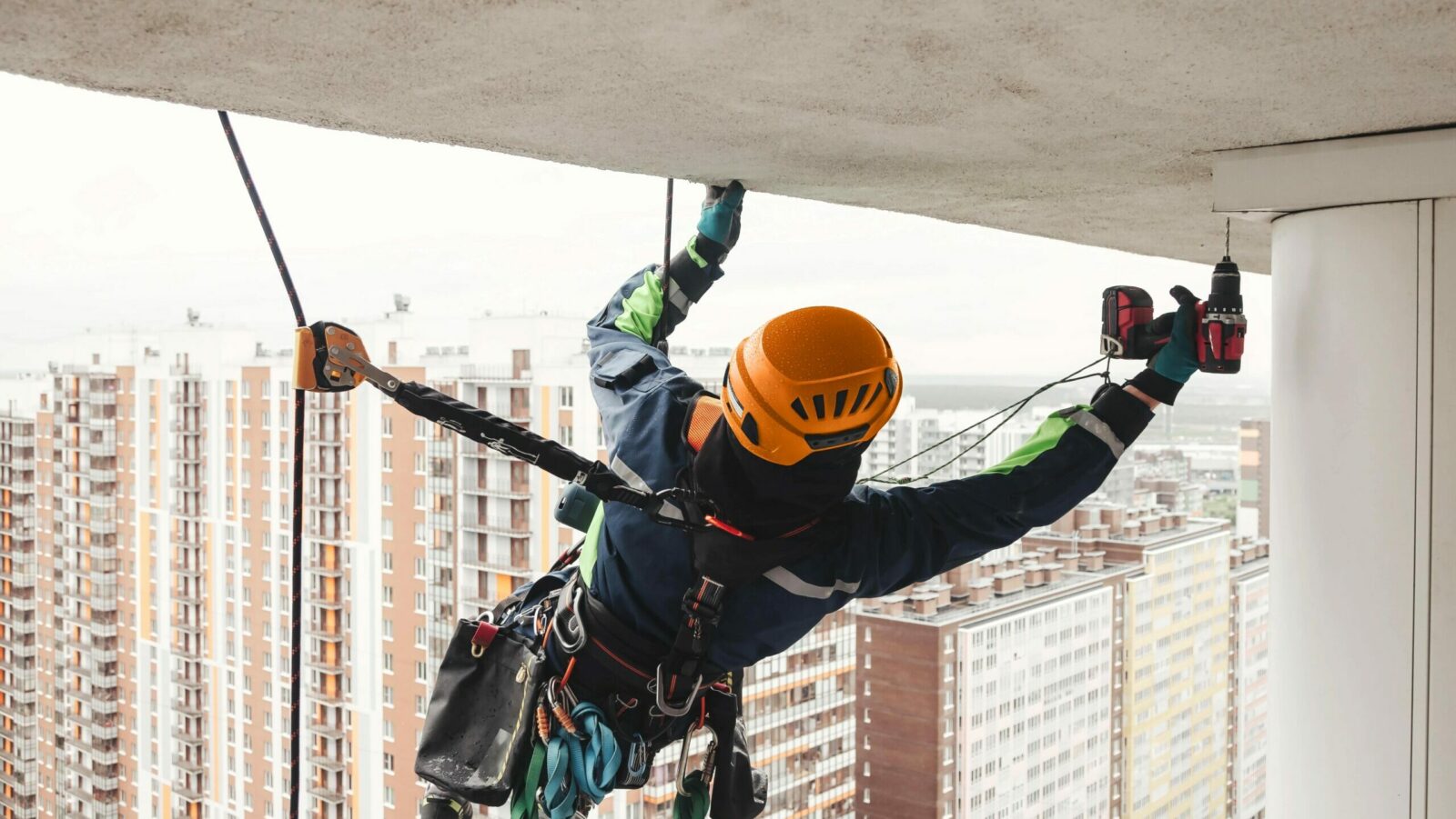 Travaux d'accès difficiles