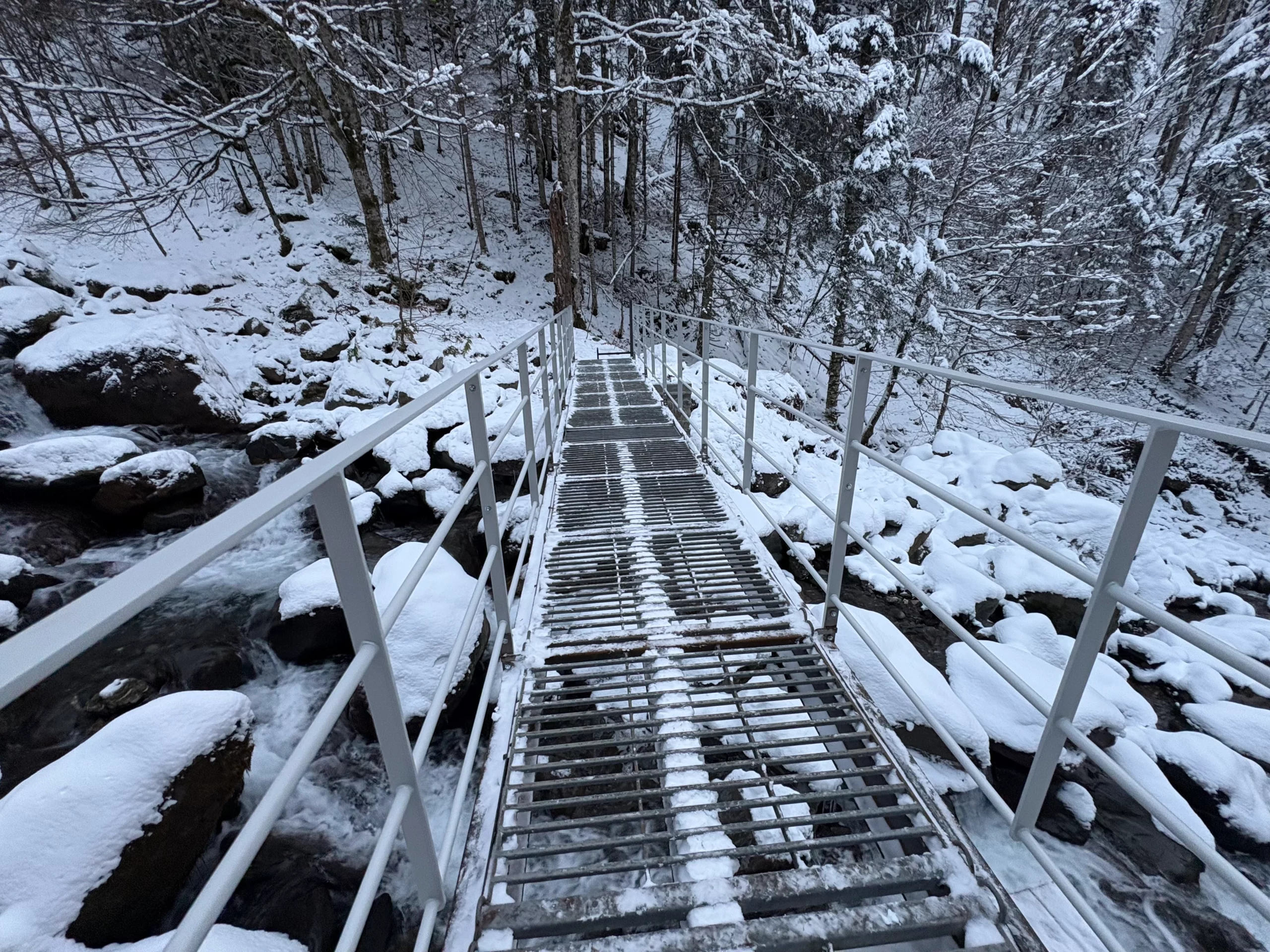 Création de passerelles en haute montagne et sur tout type de terrain